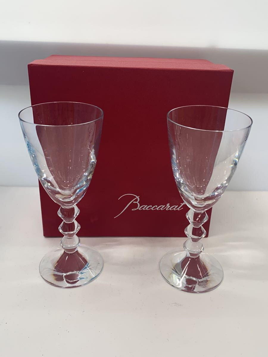 【中古】Baccarat◆ワイングラス/2点セット/ガラス/【キッチン用品】
