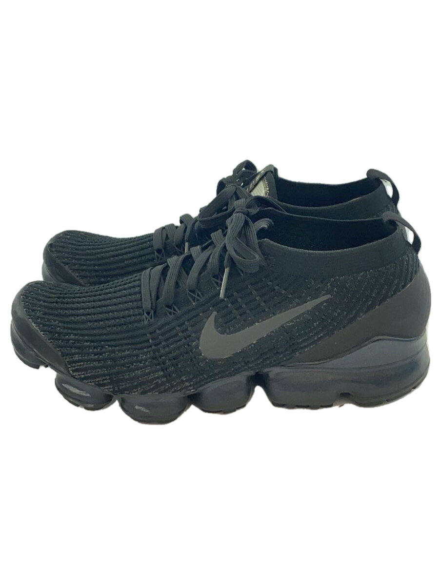 【中古】NIKE◆AIR VAPORMAX FLYKNIT 3/エアベイパーマックスフライニット3/ブラック/AJ6900-004/【シューズ】画像