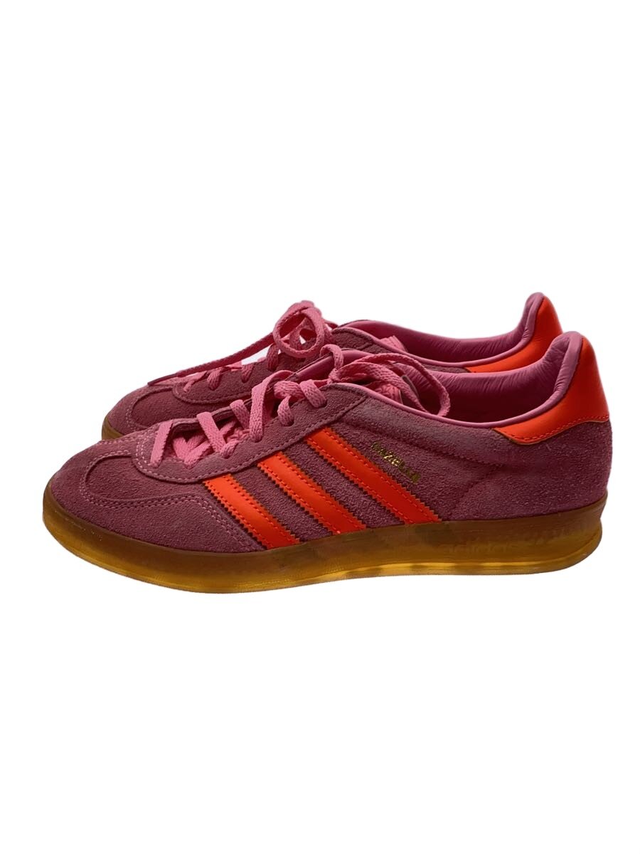 【中古】adidas◆ローカットスニーカー/24珊/PNK/スウェード/IE1058【シューズ】