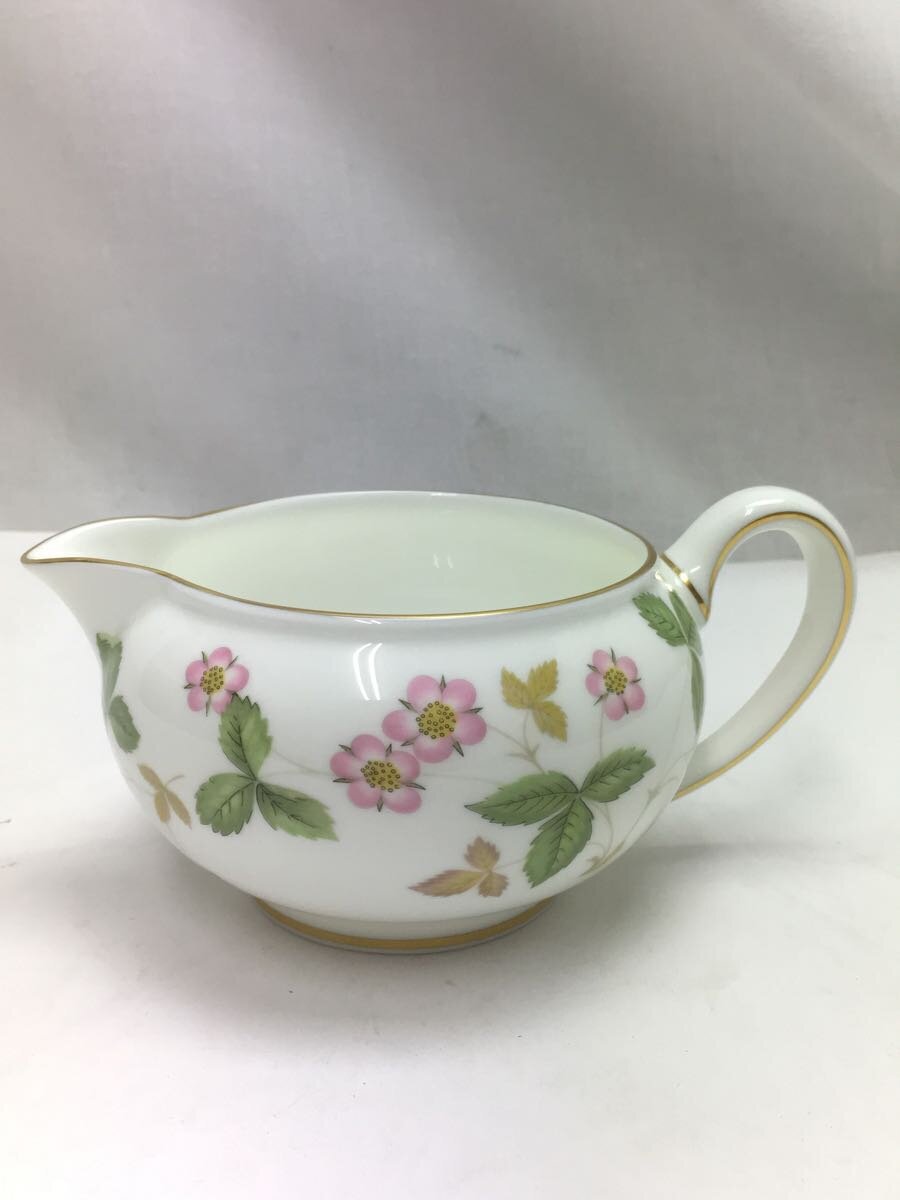 【中古】WEDGWOOD◆洋食器余分の物/ワイルドストロベリー クリーマー 黒壺//【勝手もと機材】 キッチン用品・食器・調理器具-その他-食器・カトラリー・グラス