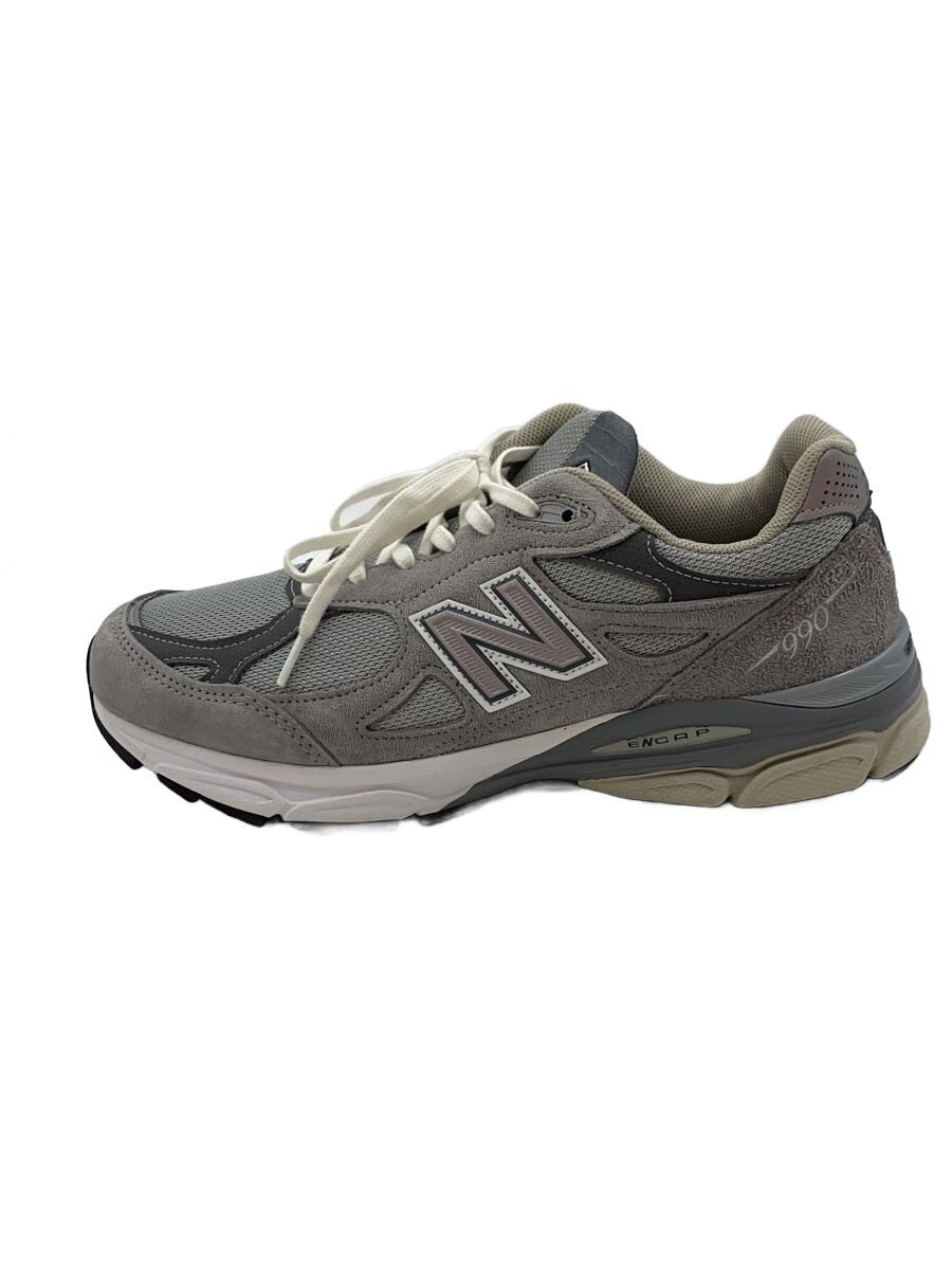 【中古】NEW BALANCE◆M990/薄墨色/27.5糎/GRY【シューズ】