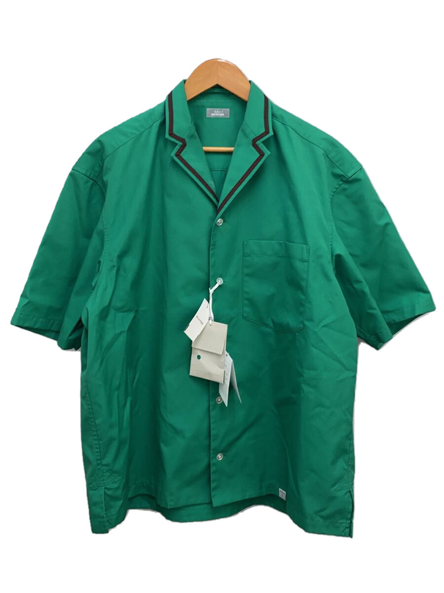 【中古】kolor / BEACON◆半袖プルオーバー/3/ポリエステル/GRN/24SBM-B03140【メンズウェア】