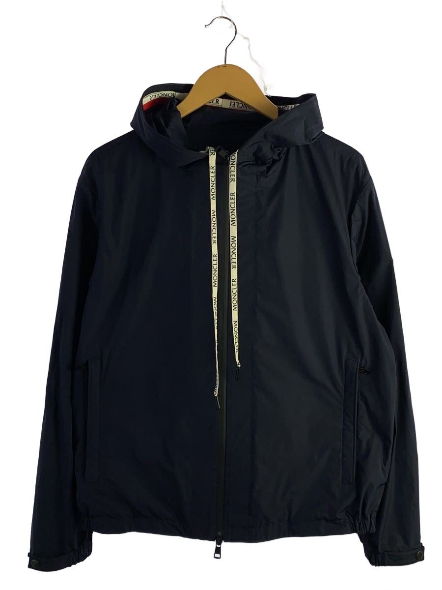 【中古】MONCLER◆ナイロン上衣/2/ナイロン/NVY/I10911A00170/CARLES GIUBBOTTO【メンズウェア】