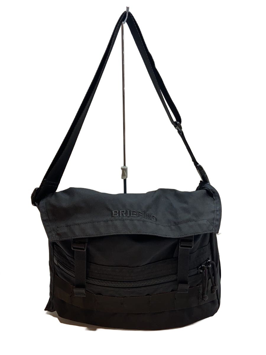 【中古】BRIEFING◆FREIGHTER/ショルダーバッグ/--/BLK【御徒面子】