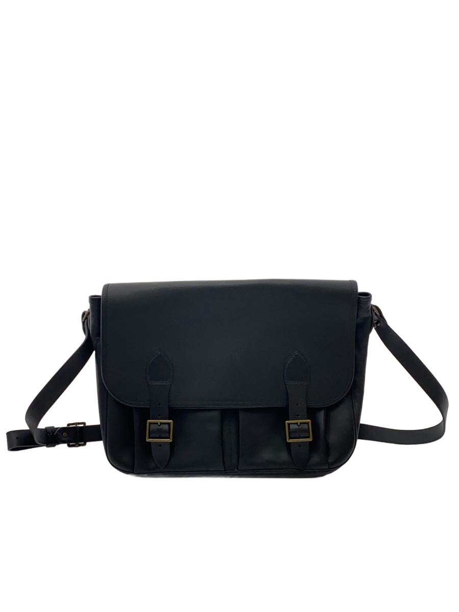 【中古】A.P.C.◆SAC BESACE P10/ショルダーバッグ/牛革/ブラック/レザー【バッグ】｜2ｎｄ STREET 店