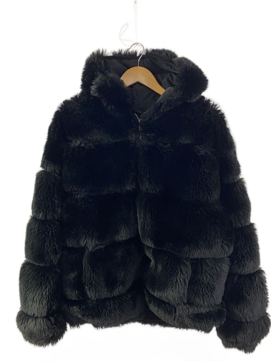 【中古】Supreme◆21FW/Faux Fur Hooded JKT/ジャケット/L/--/BLK【メンズウェア】｜2ｎｄ STREET 店