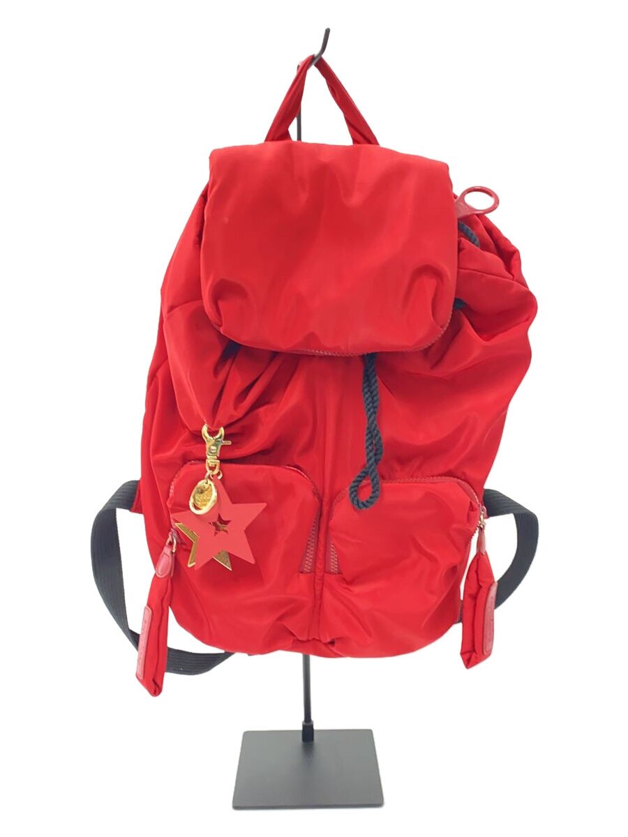 【中古】SEE BY CHLOE◆背嚢/ナイロン/RED/03-15-82-65【御徒面子】