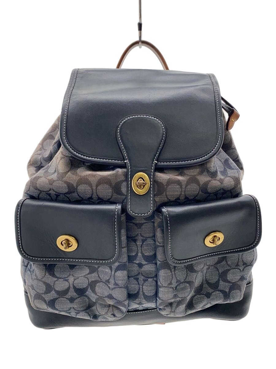 【中古】COACH◆背嚢/--/IDG/総柄/C4037【御徒面子】