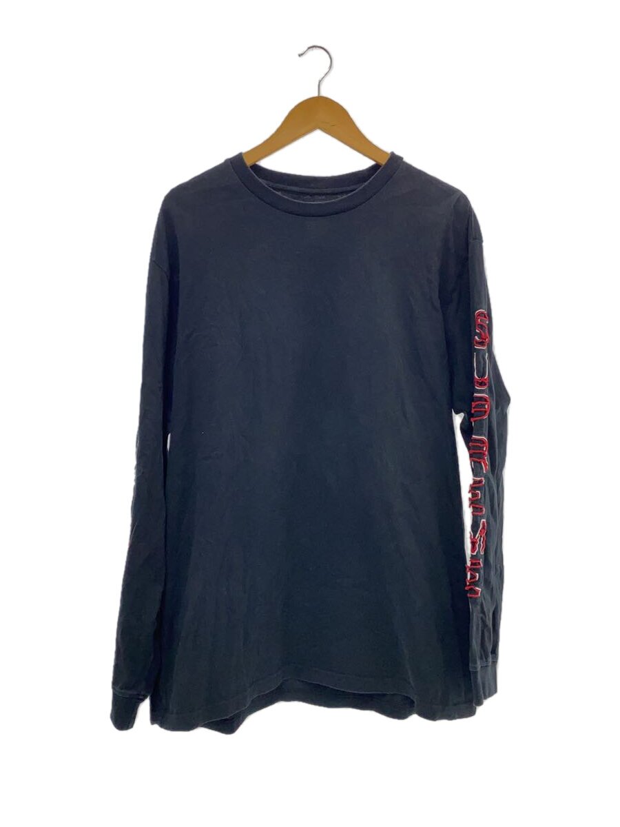 【中古】Supreme◆cutoutlstee/XL/綿織物/BLK【メンズウェア】