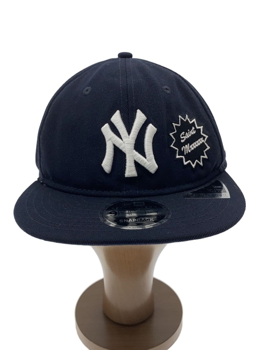 【中古】NEW ERA◆SAINT Mxxxxxx × MLB ×NEWERA旗がしら/--/ポリエステル/NVY/メンズ【服飾雑貨他】
