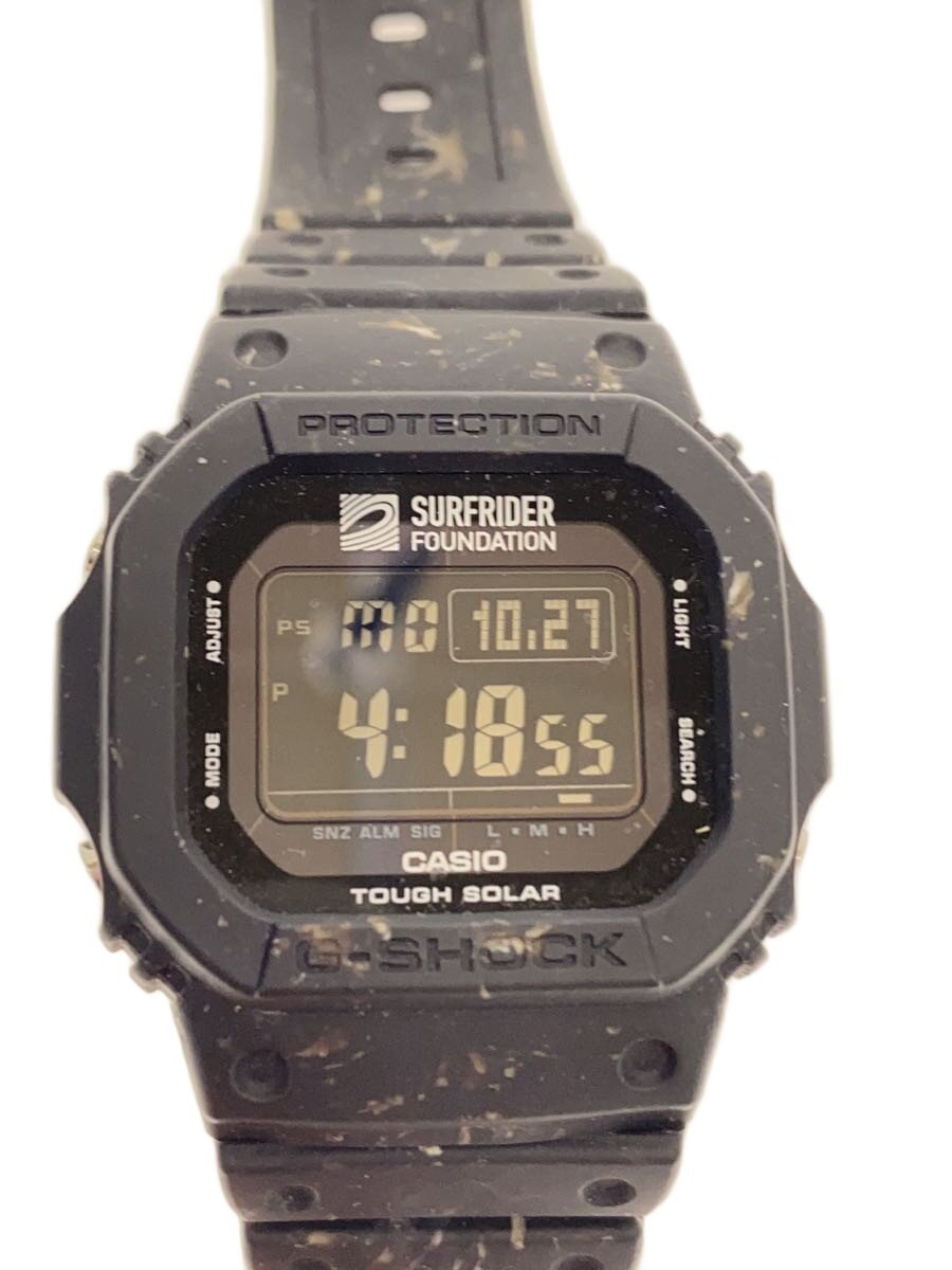 【中古】CASIO◆ソーラー腕時計_G-SHOCK/デジタル/ラバー/BLK【服飾雑貨他】|2nd STREET 店