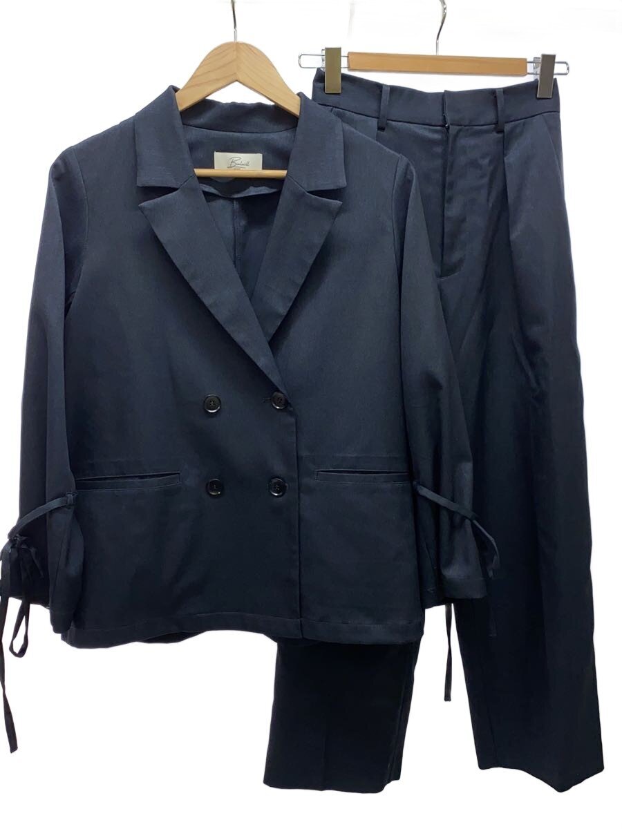 【中古】BONLECILL◆セットアップ/--/ポリエステル/NVY【レディース御召しもの】