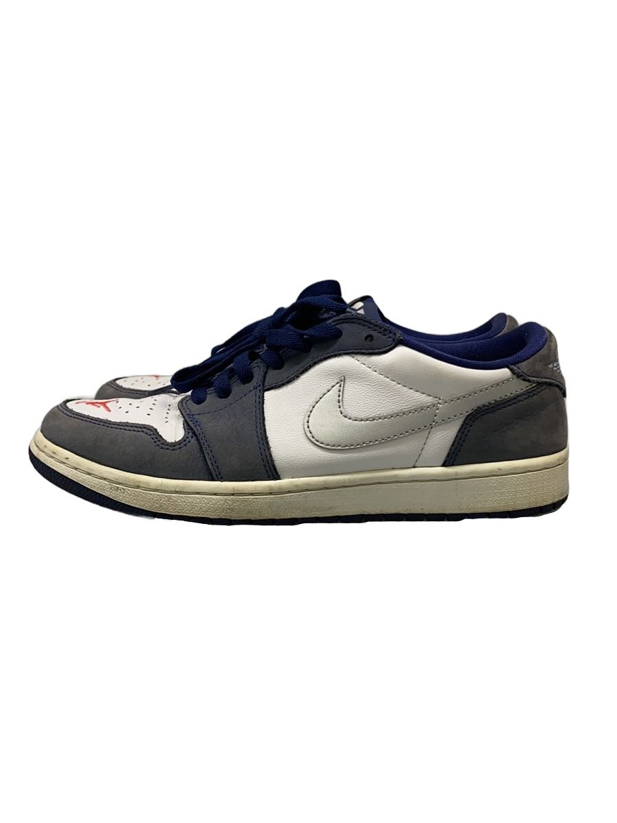 【中古】NIKE SB◆ローカットスニーカー/AIR JORDAN 1 LOW QS/26糎/GRY/CJ7891-400【シューズ】