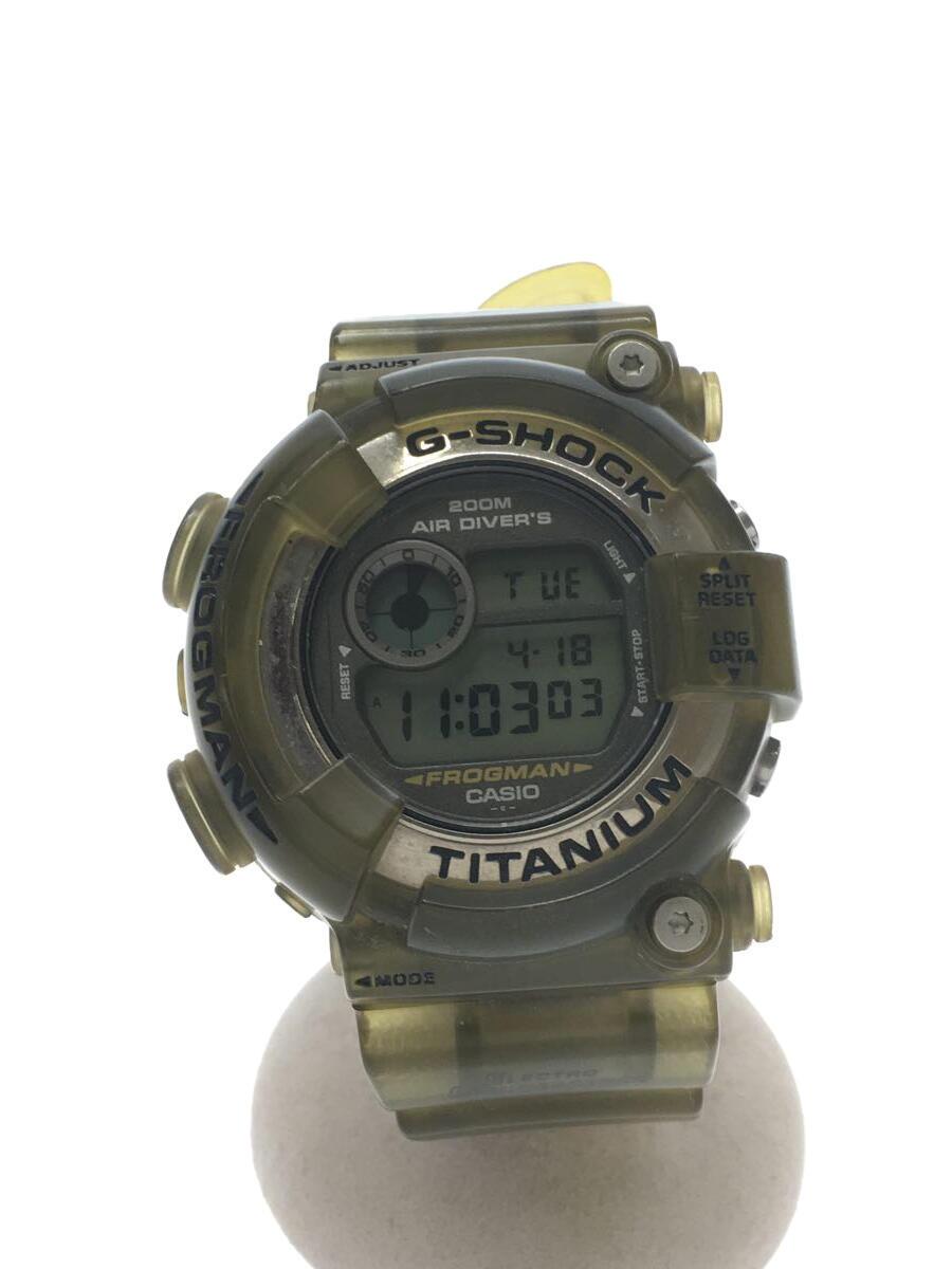 【中古】CASIO◆石英ウオッチ・G-SHOCK/デジタル/GRN【服飾雑貨他】