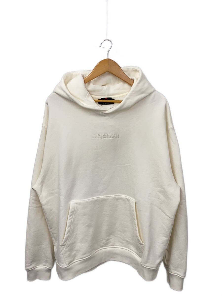 【中古】NIKE◆フリースフーディー/パーカー/XXL/綿織物/WHT/FJ1967-133【メンズウェア】