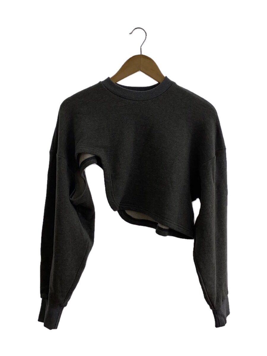 【中古】nagonstans◆23SS/arm-cover pullover/M/GRY/470GS880-1890【レディースお召しもの】