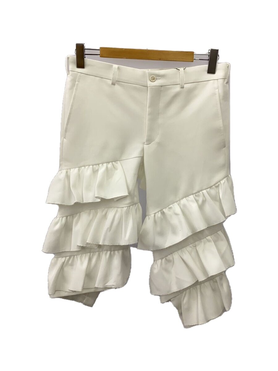 【中古】COMME des GARCONS HOMME PLUS◆遊撃手ズボン下/M/ポリエステル/WHT/PN-P064/AD2024【メンズウェア】