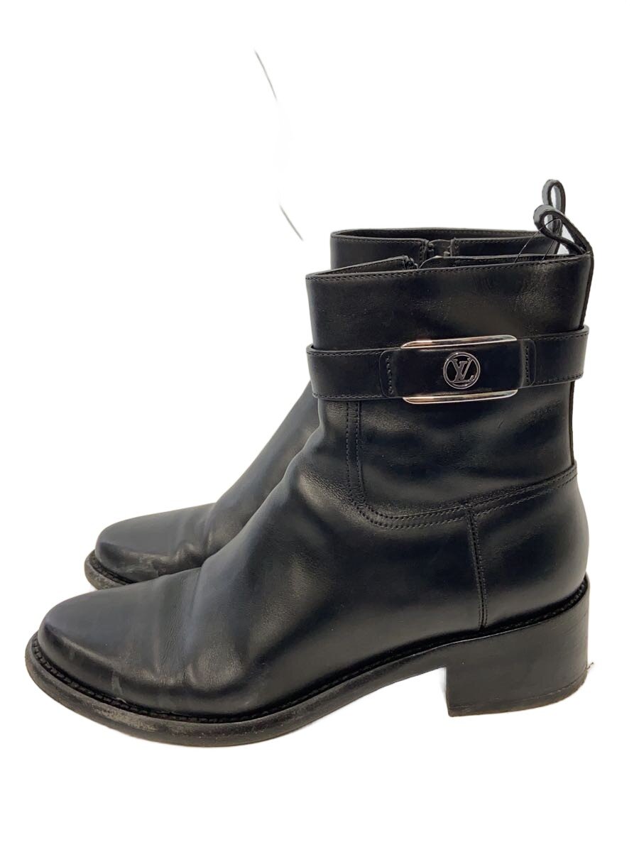 【中古】LOUIS VUITTON◆ブーツ/40/BLK/レザー【シューズ】｜2ｎｄ STREET 店