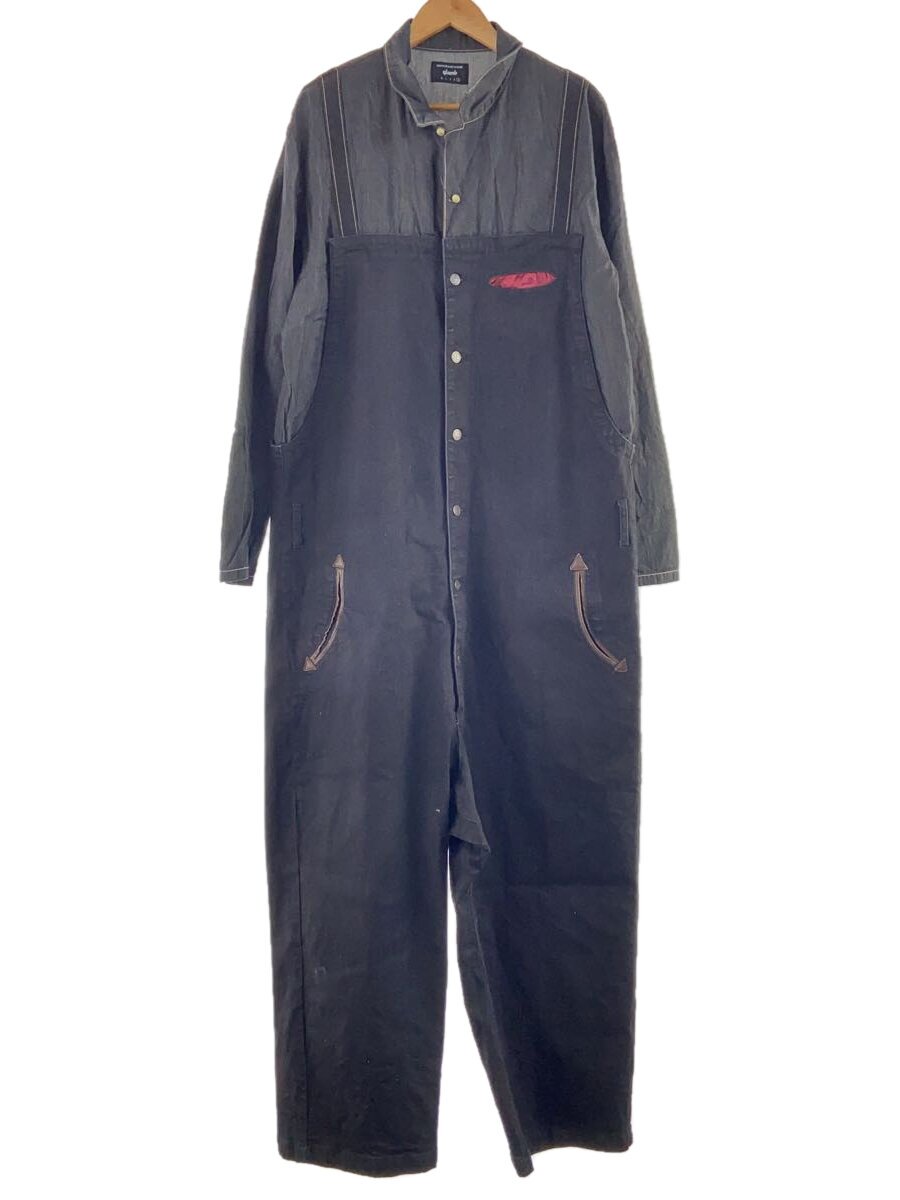 【中古】glamb◆Sutter all インチ one/オールインワン/4/綿織物/薄墨色/GB0419/P01【メンズウェア】
