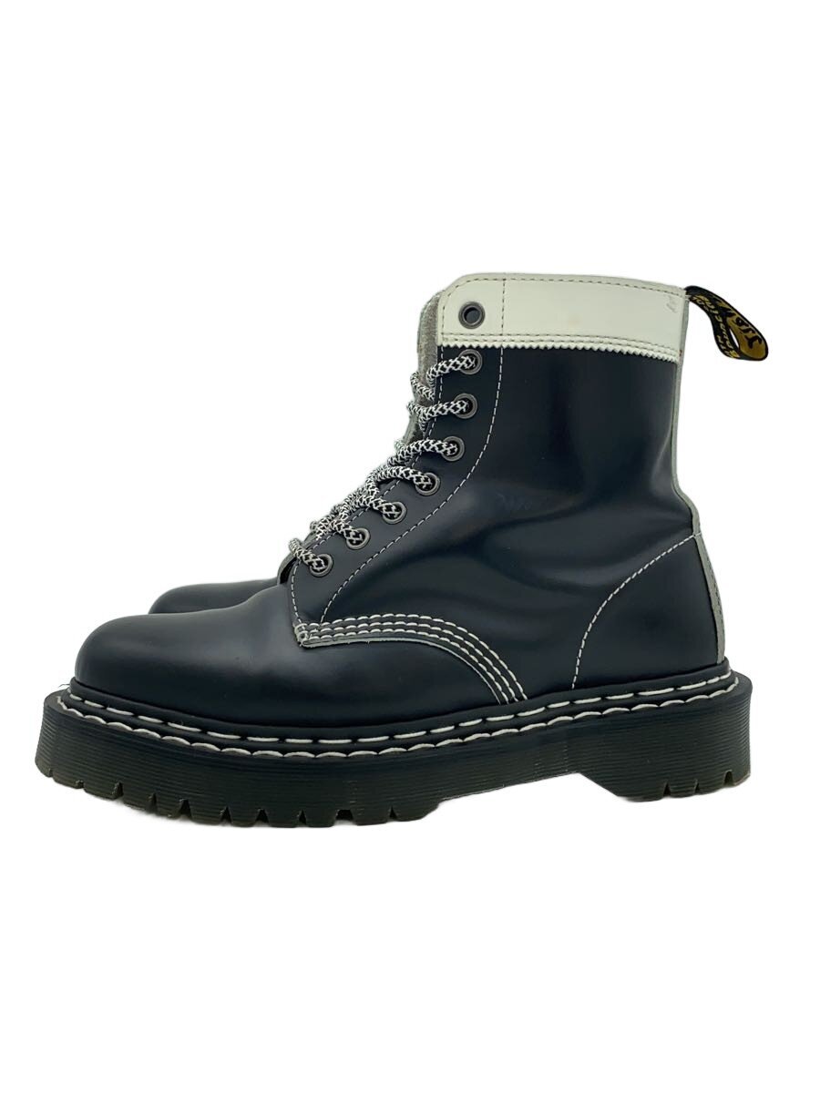 【中古】Dr.Martens◆レースアップブーツ/US8/BLK//【シューズ】