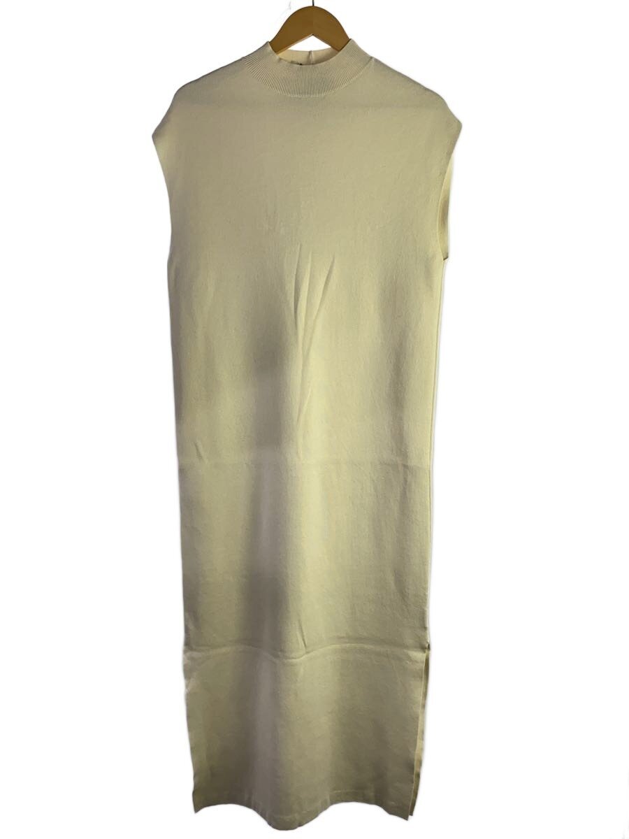【中古】CABaN◆綿織物カシミール/サイドスリットワンピース/M/綿織物/WHT/39-02-94-02005//【レディース御召しもの】