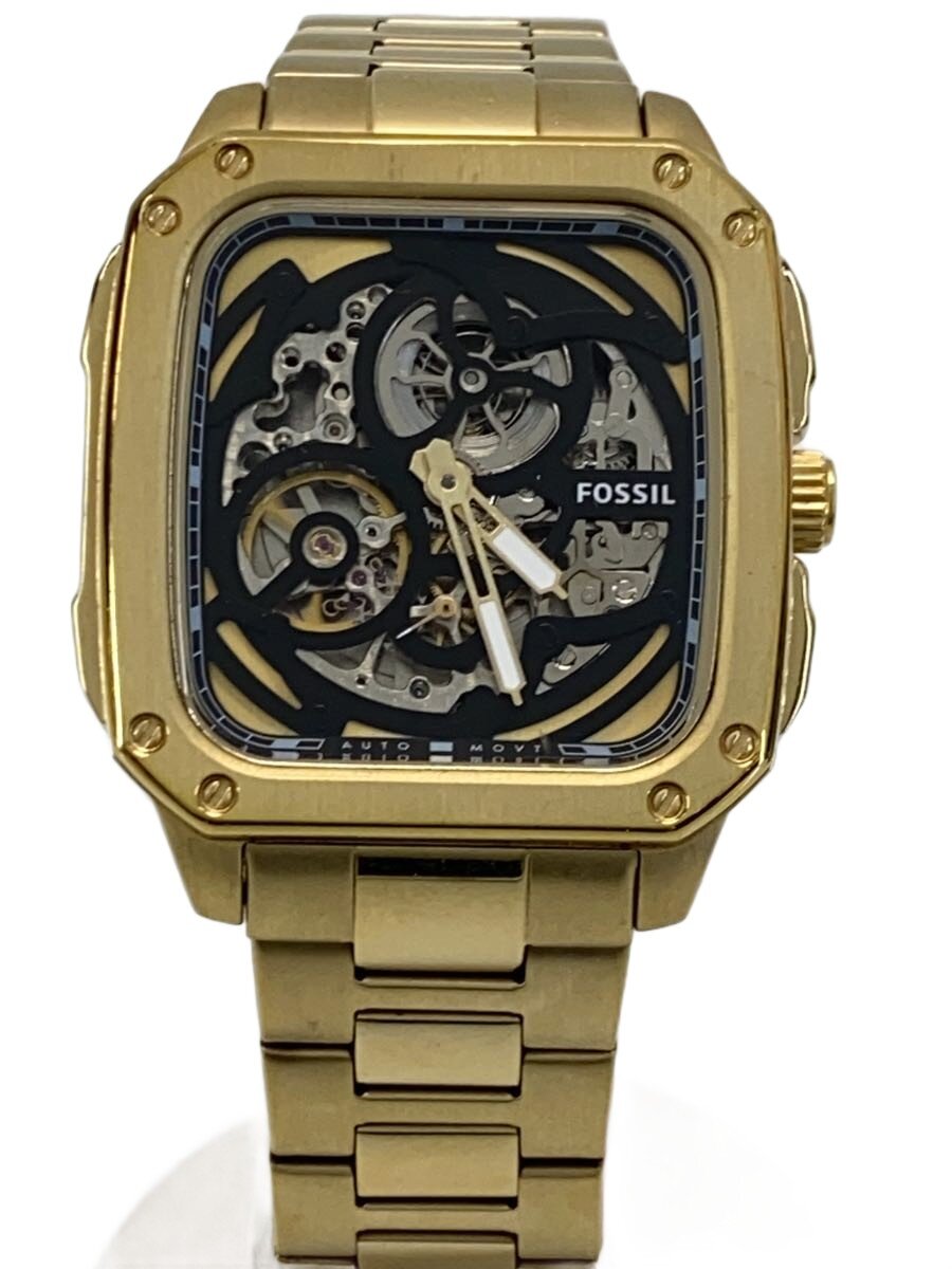 【中古】FOSSIL◆ウオッチ/アナログ/GLD/BQ2573【服飾雑貨他】