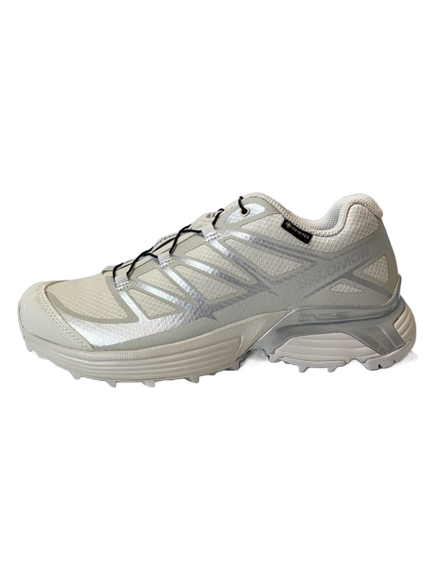 【中古】salomon◆XT-Pathway GTX/ローカットスニーカー/23.5珊/WHT/145464//【シューズ】