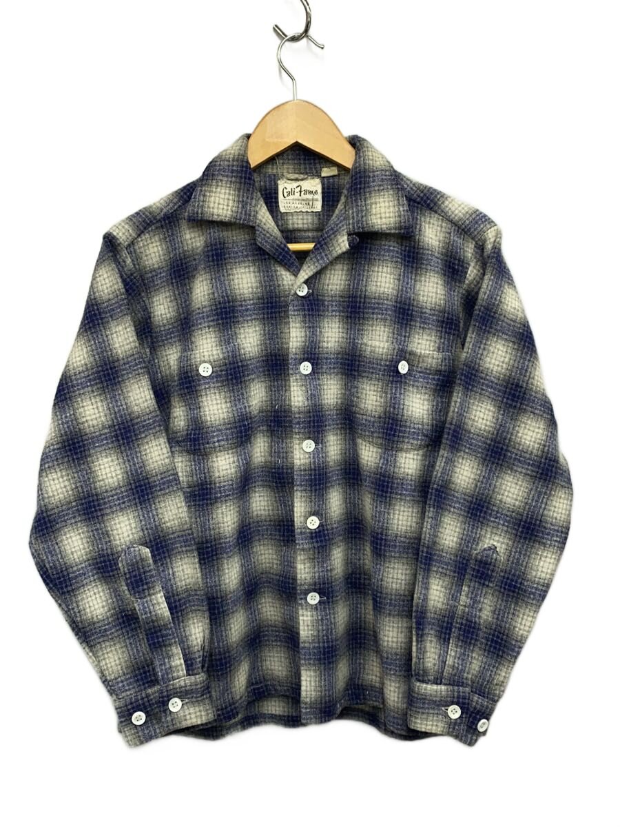 【中古】長袖シャツ/M/--/NVY/オンブレCK【メンズウェア】｜2ｎｄ STREET 店