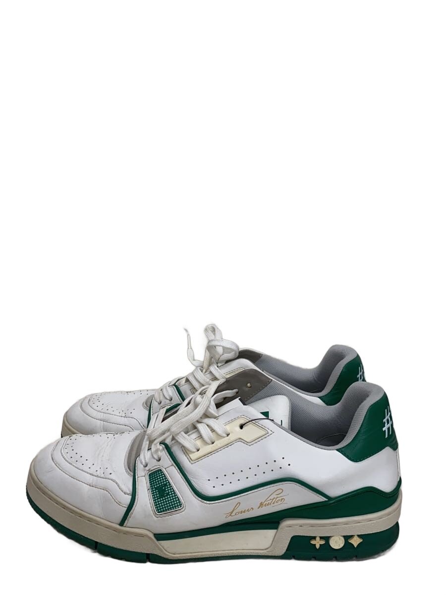 【中古】LOUIS VUITTON◆LV 調教師/US8.5/GRN/なめし革/MS0119【シューズ】