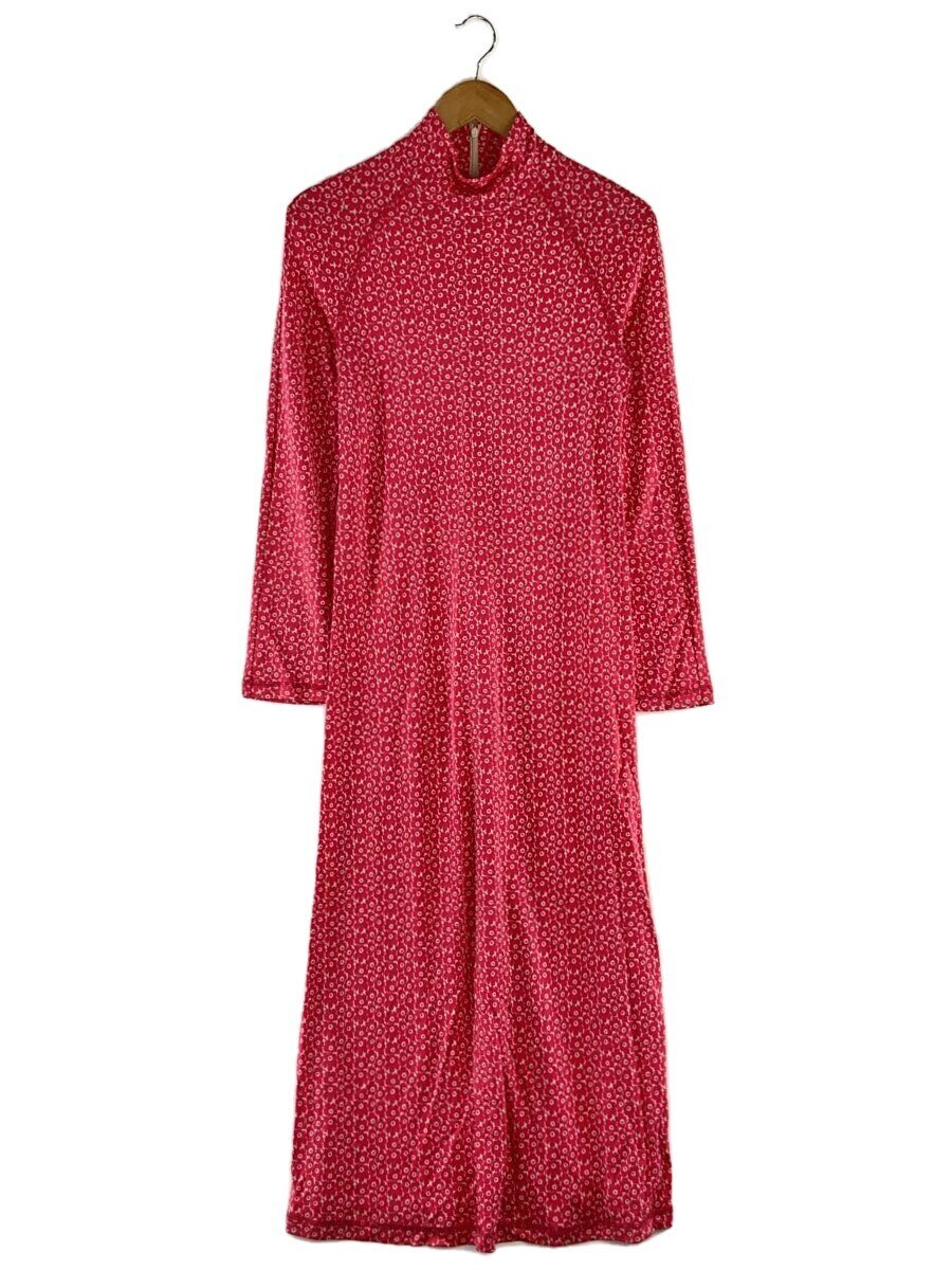 【中古】marimekko◆長袖衣装/S/人絹/PNK//【レディース御召しもの】
