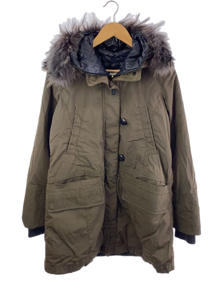 【中古】DUVETICA◆落ちこむ上衣/42/ナイロン/KHK/01873253【レディース御召しもの】