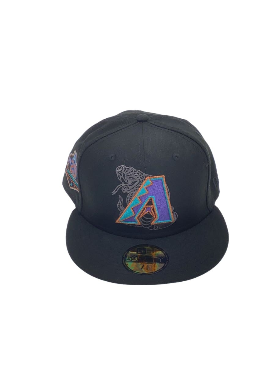 【中古】NEW ERA◆旗がしら/7 5/8/ポリエステル/BLK/メンズ/Arizona Diamondbacks【服飾雑貨他】
