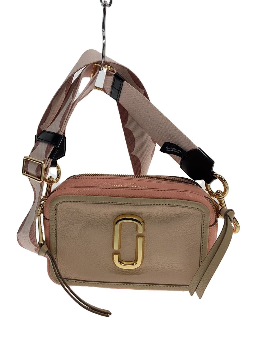 【中古】MARC JACOBS◆ショルダーバッグ/レザー/PNK/無地/【バッグ】|2nd STREET 店