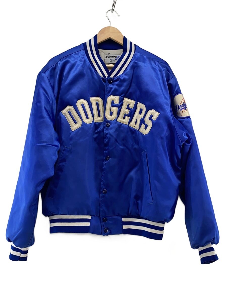 【中古】Swingster◆スタジャン/XL/--/BLU/無地【メンズウェア】