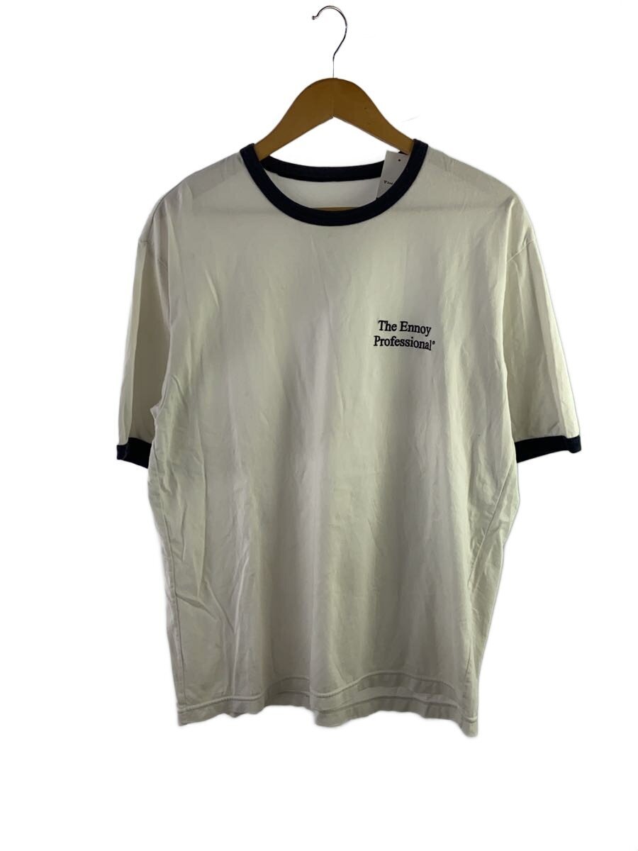 【中古】the ennoy professional◆ティーシャツ/L/綿織物/WHT/SS20BRENCT04AM【メンズウェア】