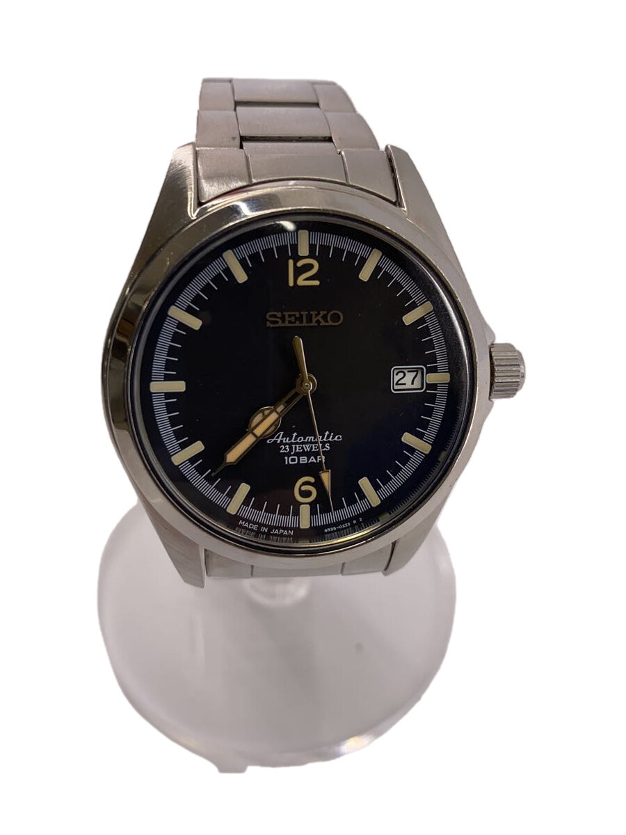 【中古】SEIKO◆自動小銃巻ウォッチ/アナログ【服飾雑貨他】