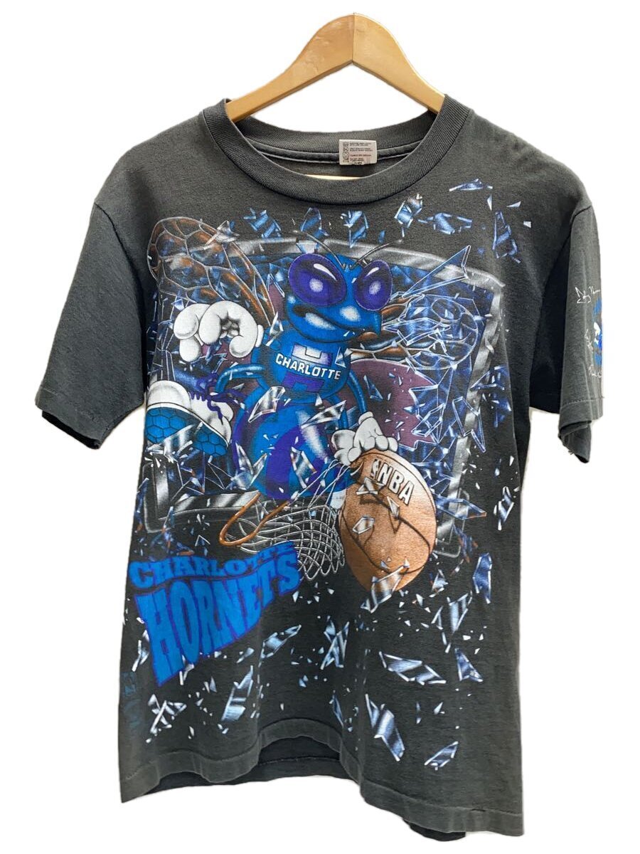 【中古】ANVIL◆Tシャツ/M/コットン/BLK/NBA/CHARLOTTE HORNETS/90s【メンズウェア】｜2ｎｄ STREET 店