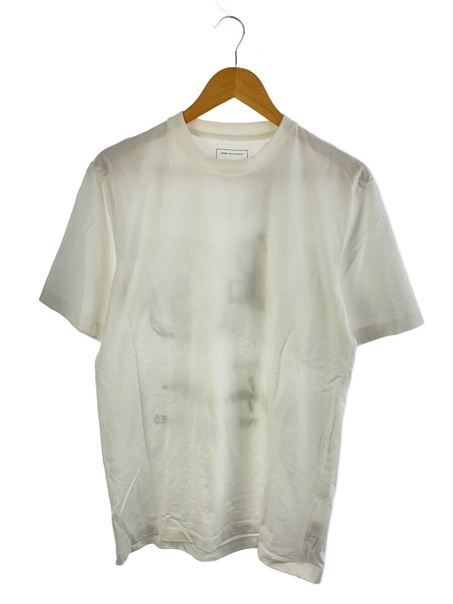 【中古】Y-3◆プルオーバー/XS/綿織物/WHT/kb2607/Short Sleeve Tee/fw23-for internal u【メンズウェア】
