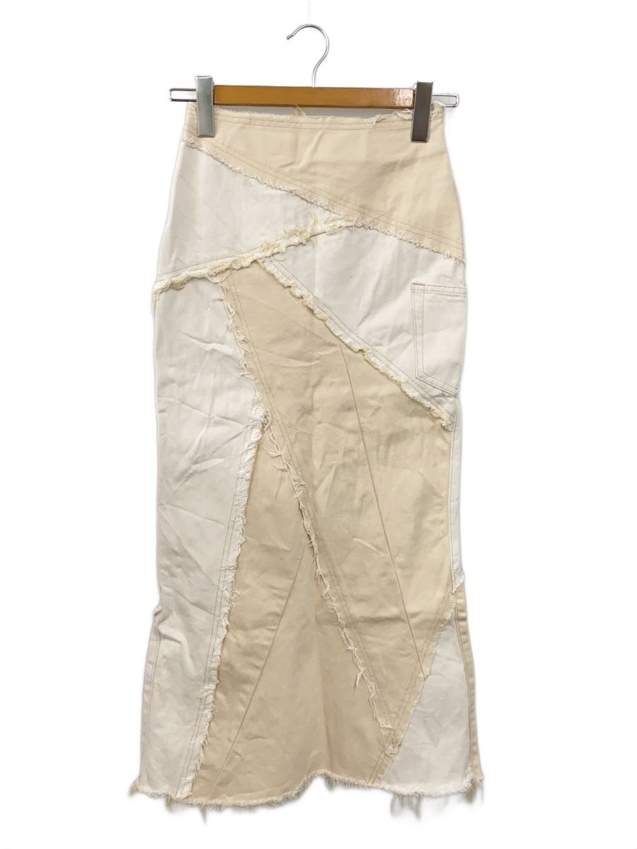 【中古】MOUSSY◆25SS/REBUILD MERMAID/ロングスコート/0/綿織物/010ISH11-0241【レディース御召しもの】