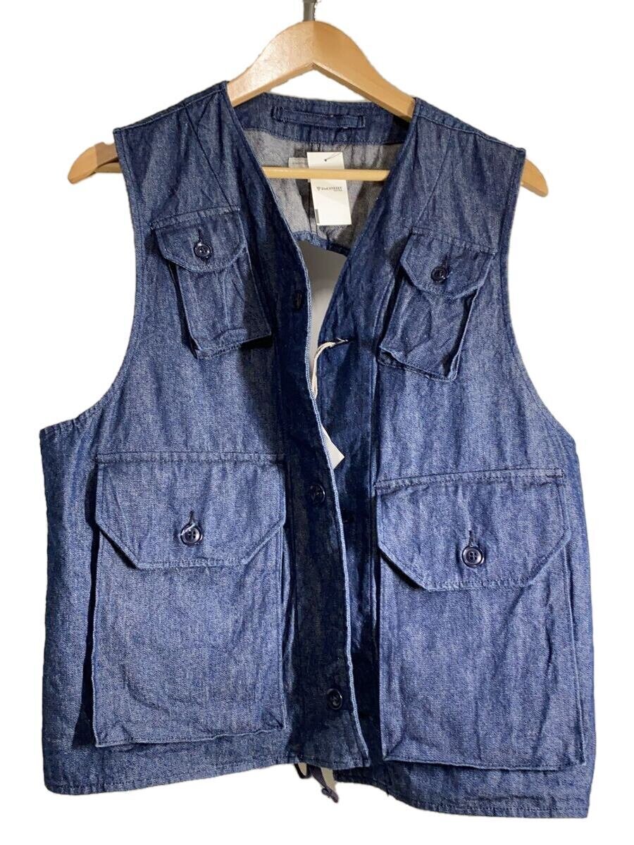 【中古】Engineered Garments◆C-1 Vest/CP Denim/XS/綿織物/IDG/QT084B//【メンズウェア】