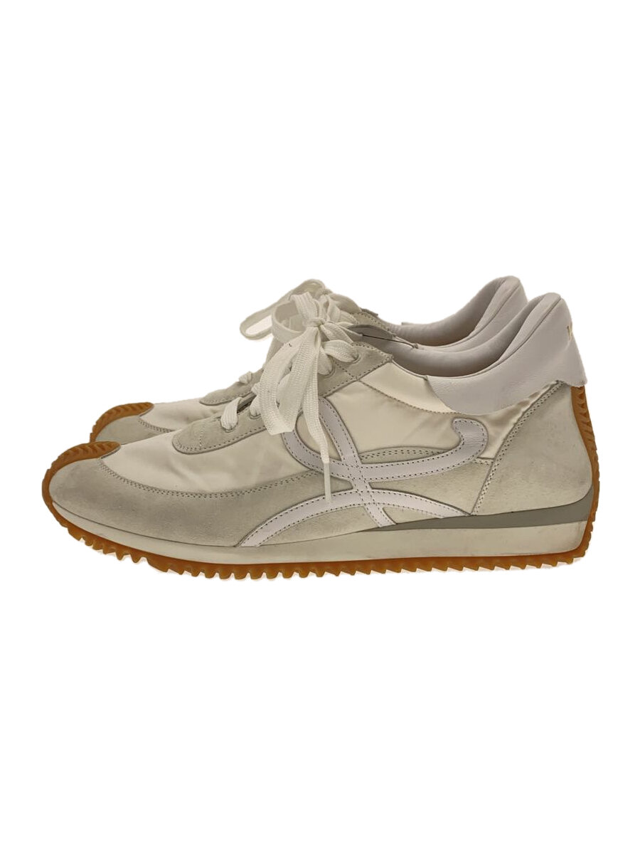 【中古】LOEWE◆Flow Runner/ローカットスニーカー/43/WHT/592404【シューズ】