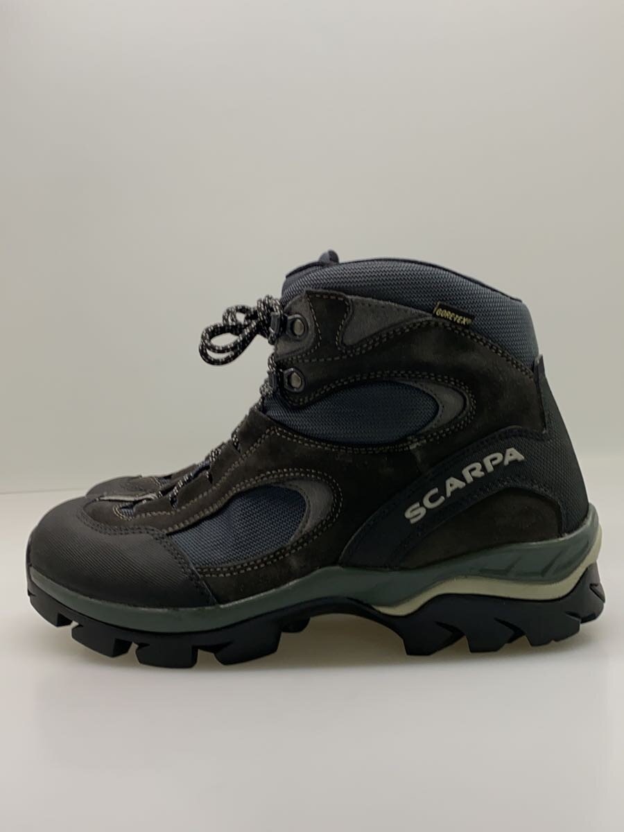 【中古】SCARPA◆トレッキングブーツ/US7.5/NVY/片足庫入れ【シューズ】