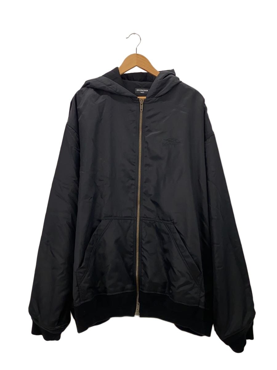 【中古】BALENCIAGA◆22AW/ロゴ刺繍/フーデットボンバージャケット/L/ナイロン/BLK/698867 TMO13 1000【メンズウェア】｜2ｎｄ STREET 店 72,963円