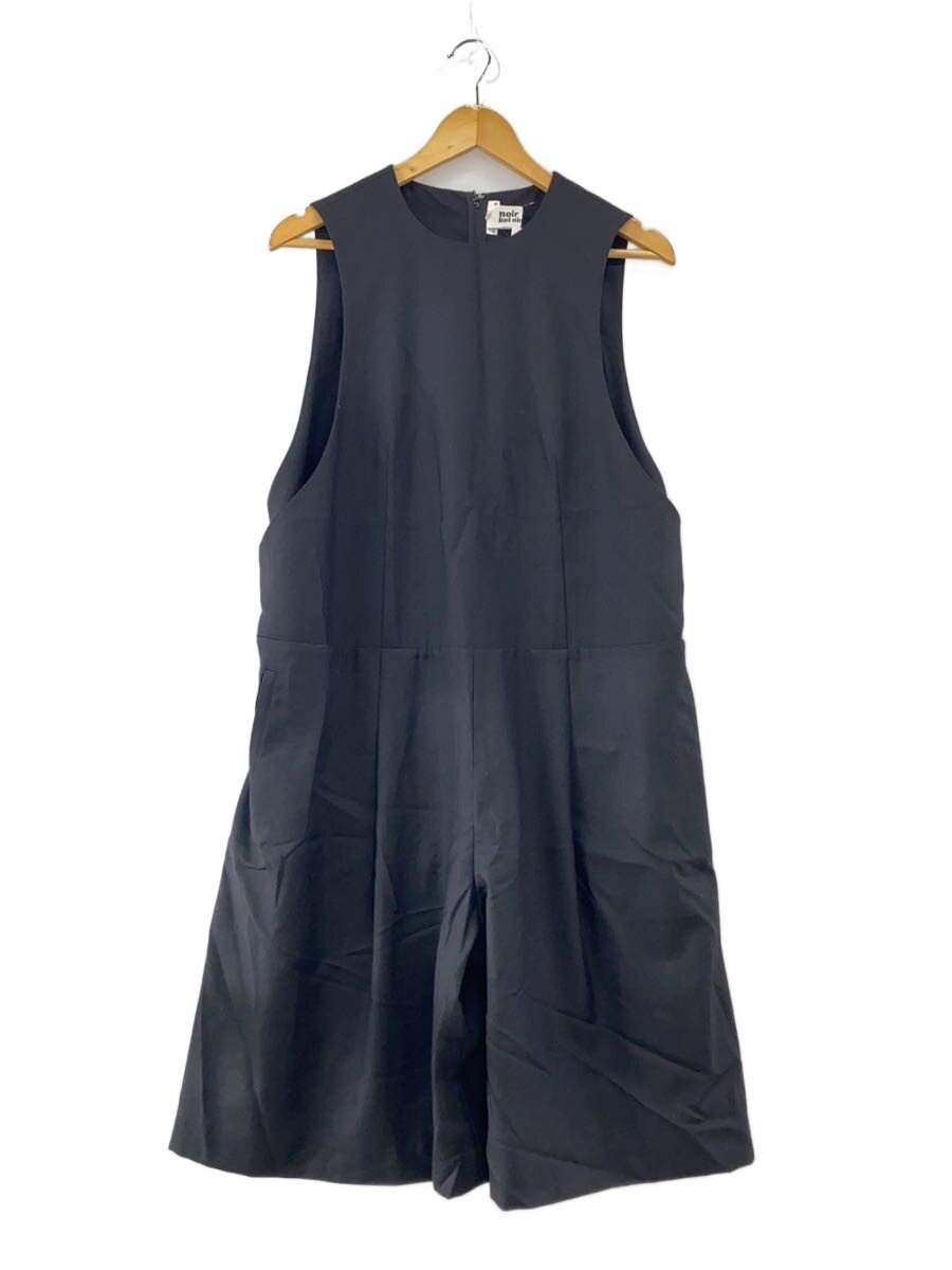 【中古】noir kei ninomiya◆オールインワン/S/羊毛/BLK/無地/3Z-U004//【レディース御召しもの】