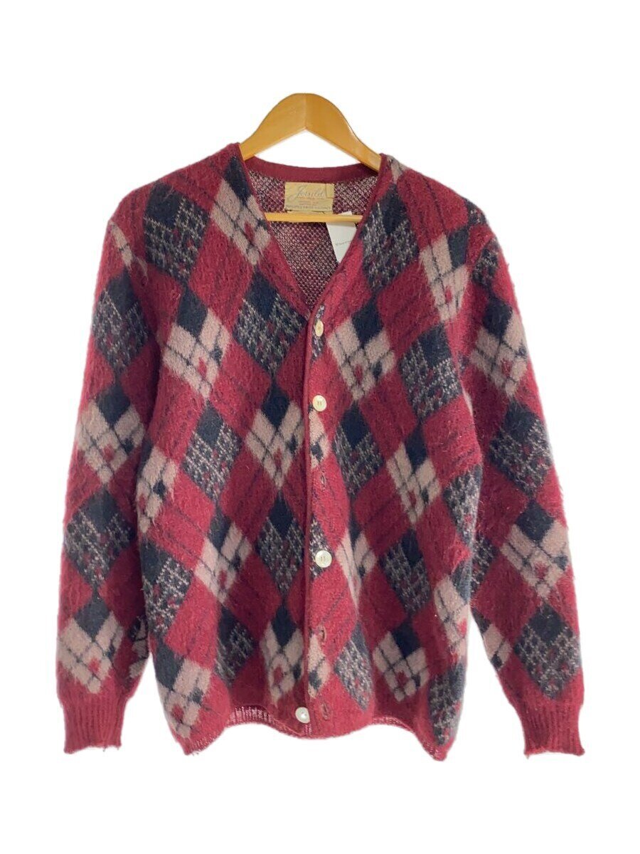 【中古】jersild/ジレー(朦々たる)/M/羊毛/RED/60s～【レディース御召しもの】