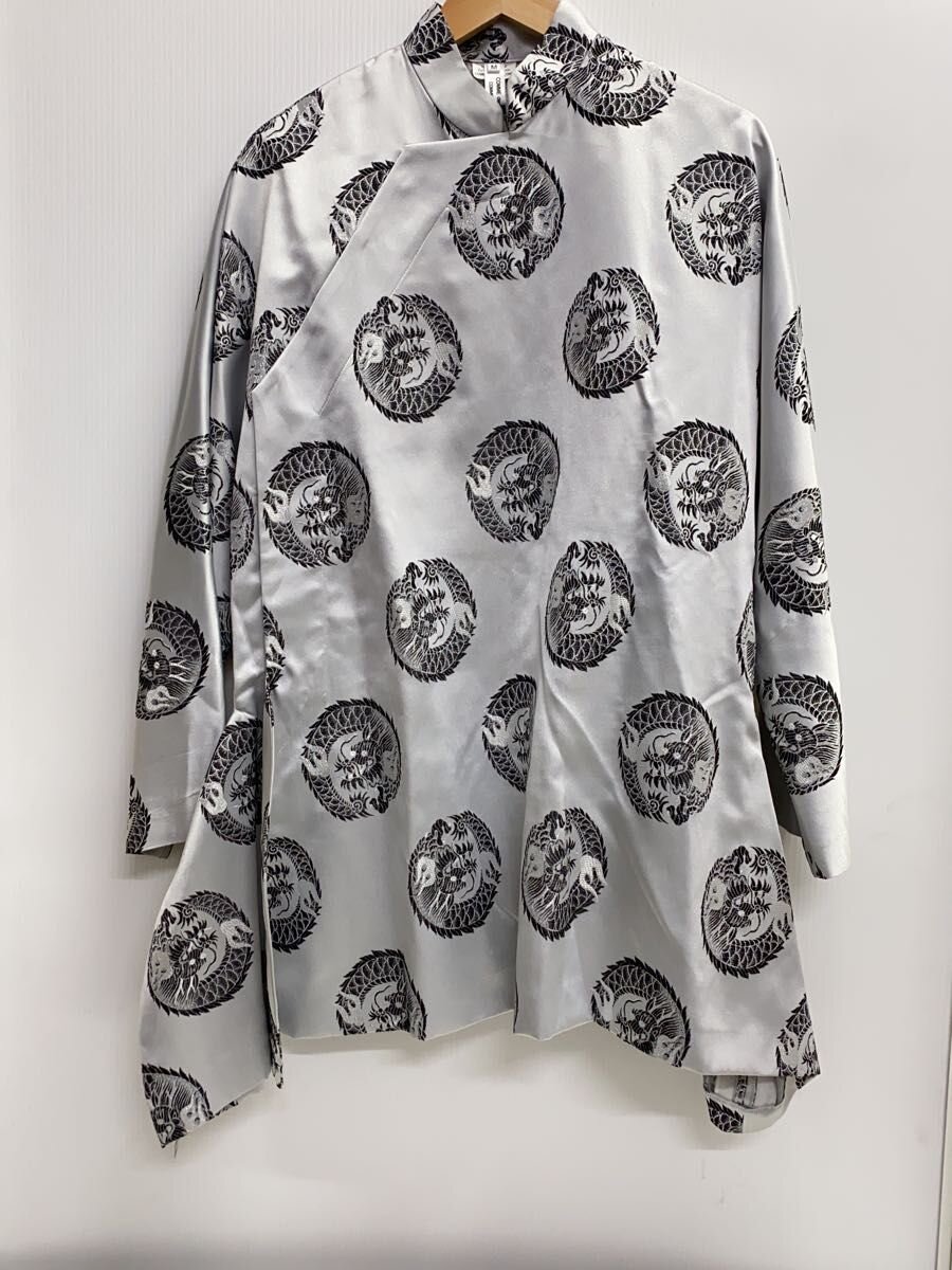 【中古】COMME des GARCONS COMME des GARCONS◆瀬戸もの御召しもの/長袖衣装/M/ポリエステル/SLV/RN-O025//【レディース御召しもの】