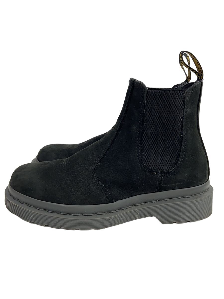 【中古】Dr.Martens◆お医者さんマーチン/オードリックチェルシーブーツ/サイドゴアブーツ/UK4/BLK/スウェード/AW006【シューズ】