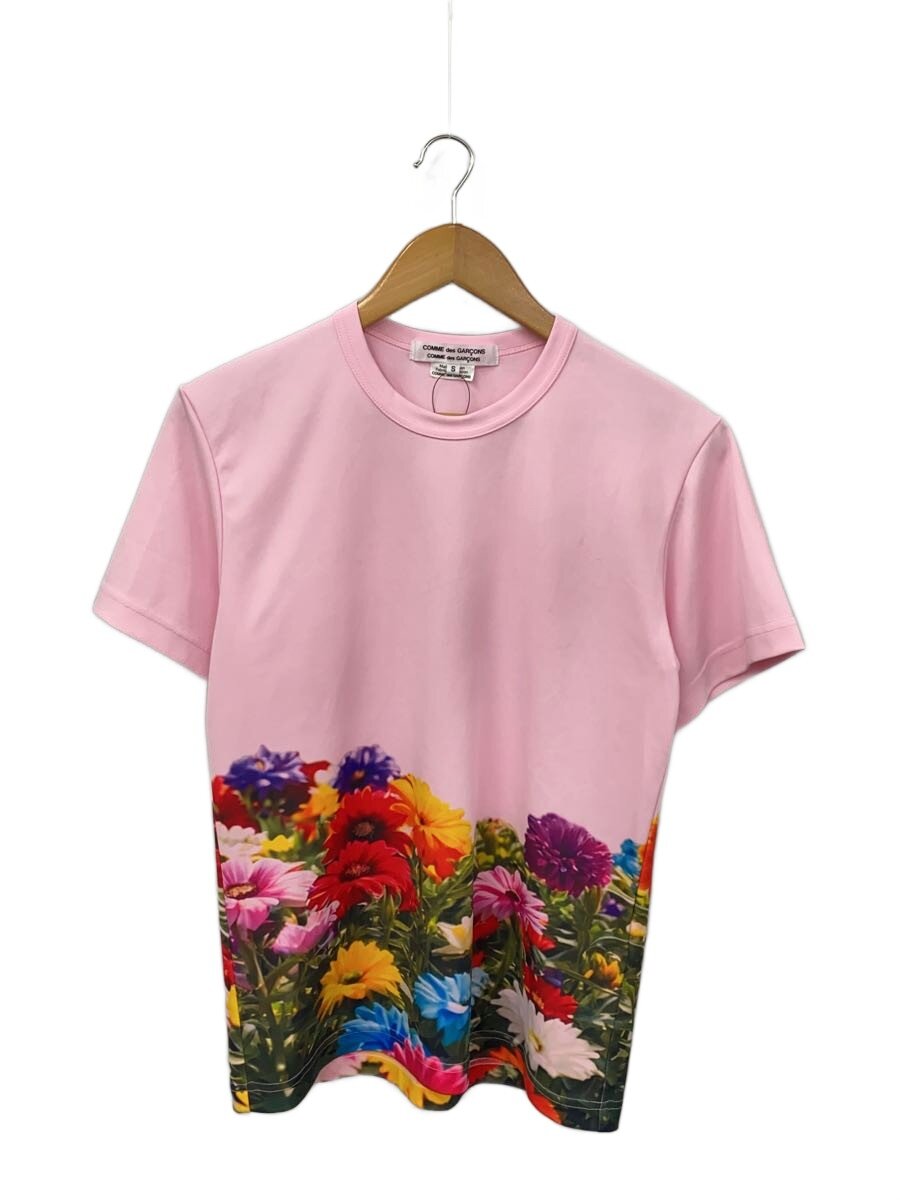 【中古】COMME des GARCONS COMME des GARCONS◆Tシャツ/S/ポリエステル/PNK/RO-T026【レディースウェア】|2nd STREET 店