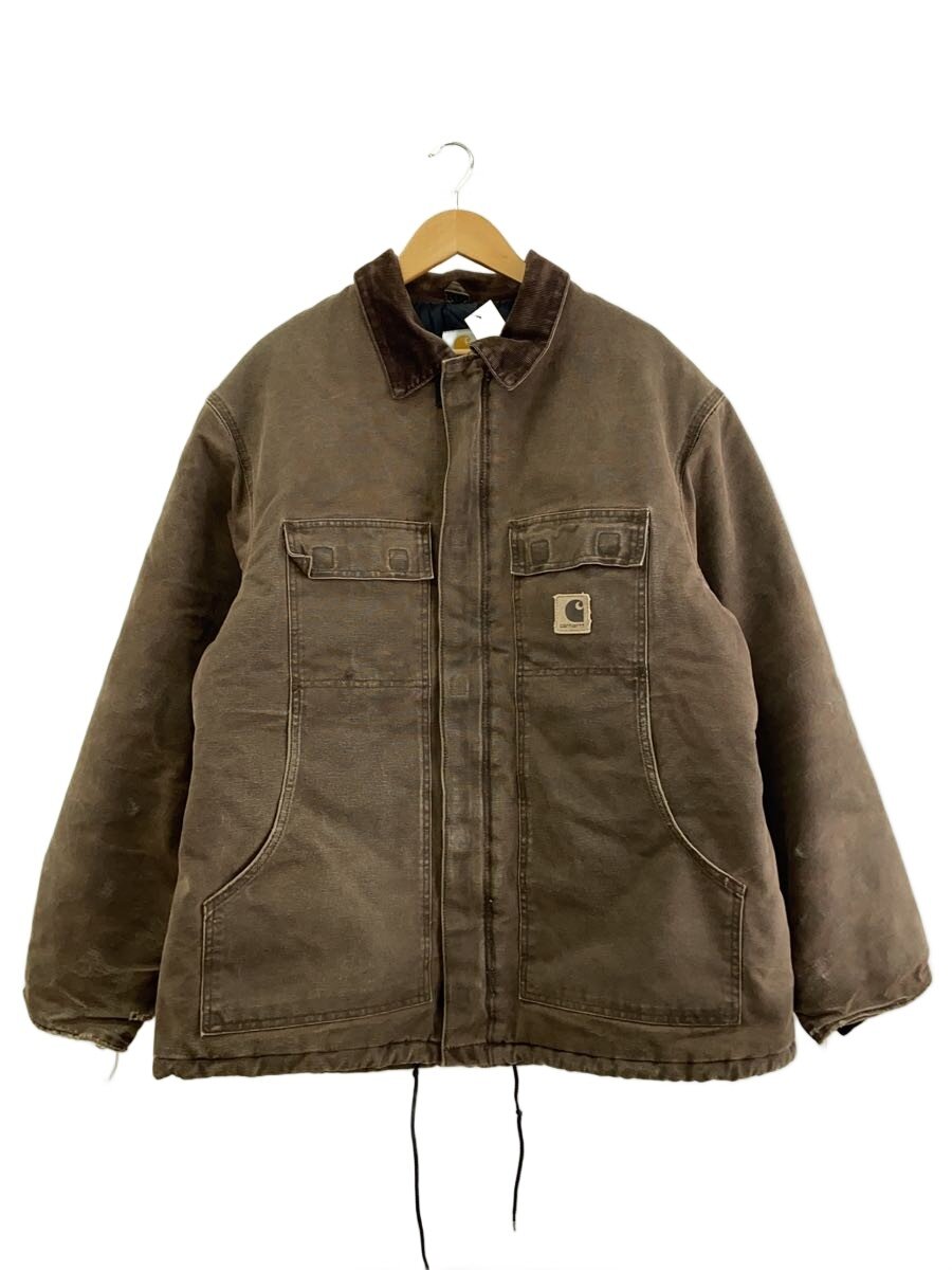 【中古】Carhartt◆ジャケット/--/コットン/BRW/C26 CHT/トラディショナルコート/フード欠品/状態考慮//【メンズウェア】|2nd STREET 店