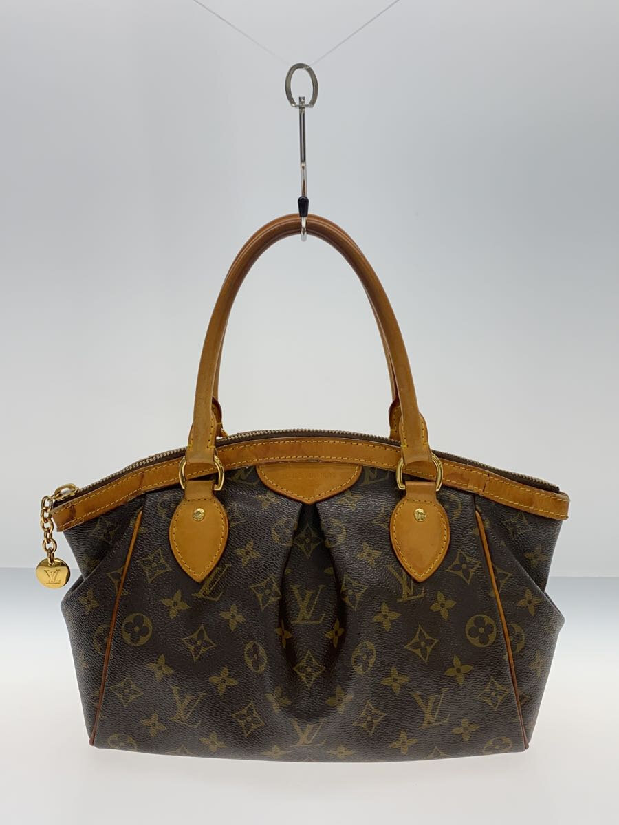 【中古】LOUIS VUITTON◆ティヴォリPM_モノグラム・帆布/PVC/BRW//【御徒面子】